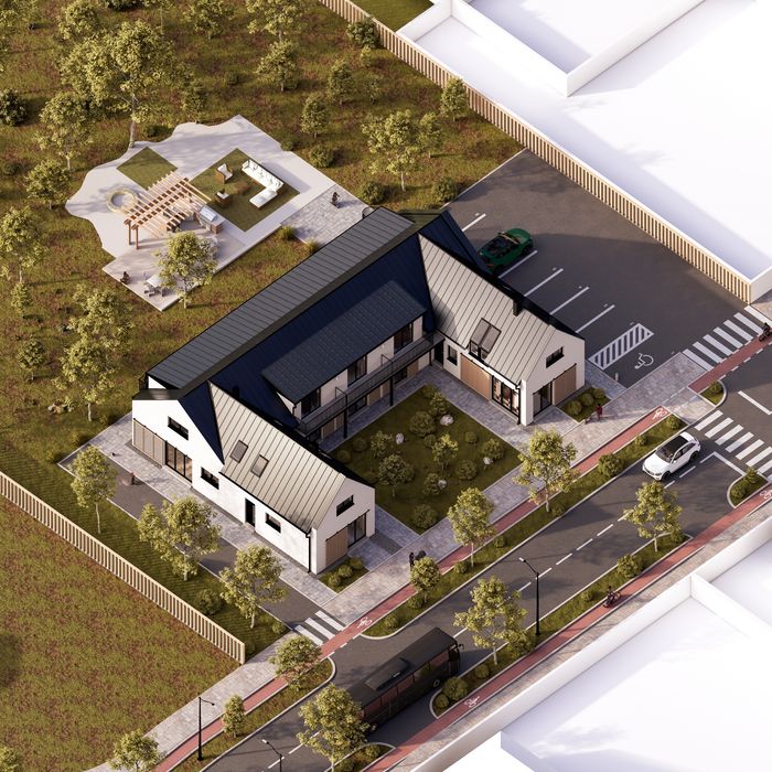 Modelare 3d, Randari, Arhitectura