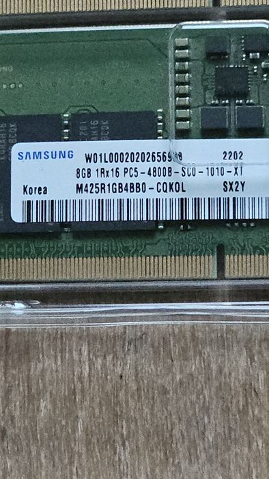 Kit memorie ram 16 gb(2x8) sodimm DDR5