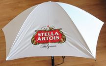 Чадър, уникален, брандиран Stella Artois, лимитирано издание, модерен