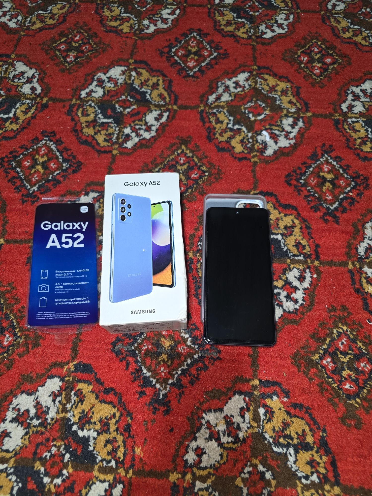 Samsung A 52 kafolat beraman yonida paketi olinmagan