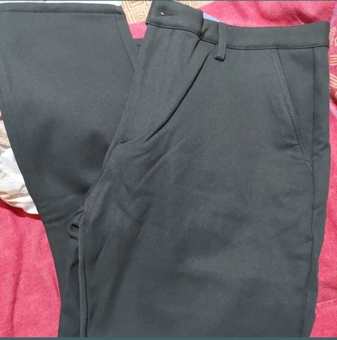 Pantalon  casual căptușeală termică M/L kaki