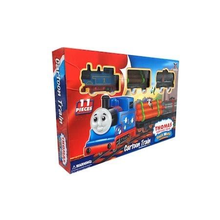 Trenulet electric Thomas cu sina, 3 vagoane