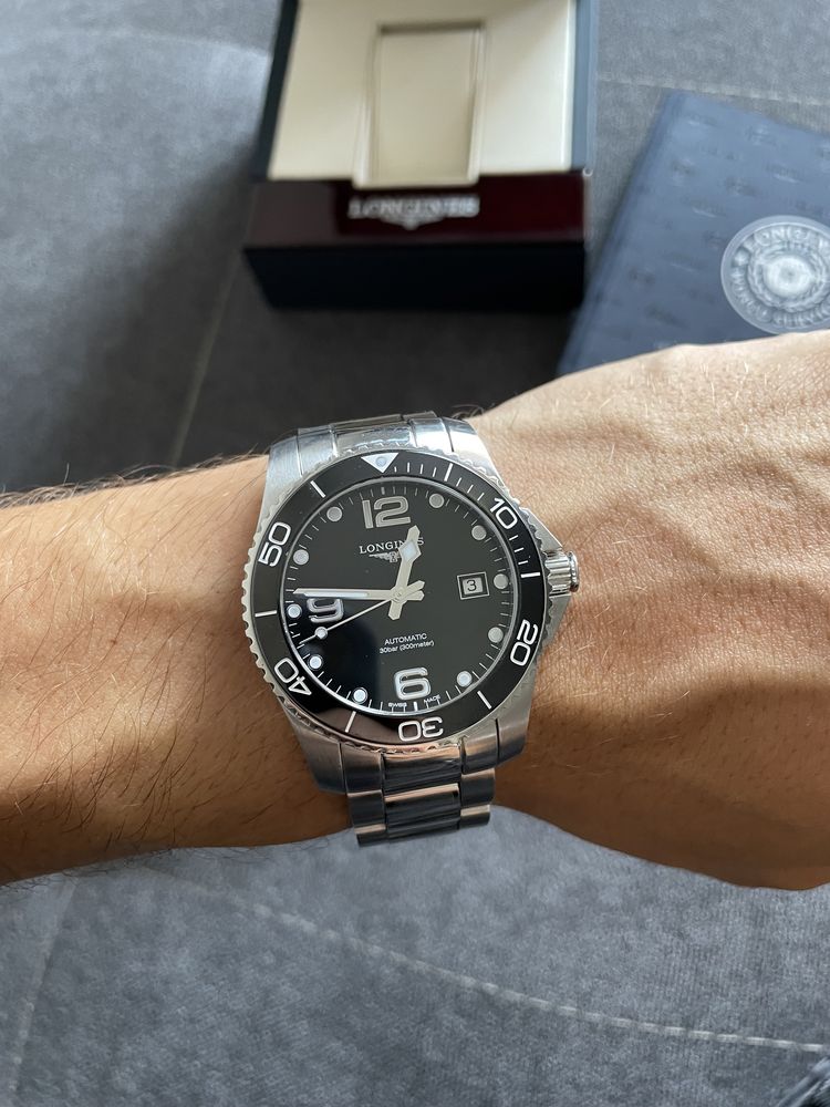 Longines HydroConquest 300M Ceramic Bezel