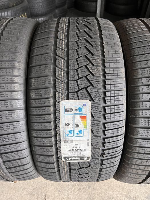 4 anvelope iarna noi 315/45/21 , continental , dot 3518 !
