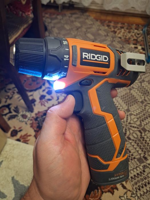 Set filetanta si impact RIDGID 12v