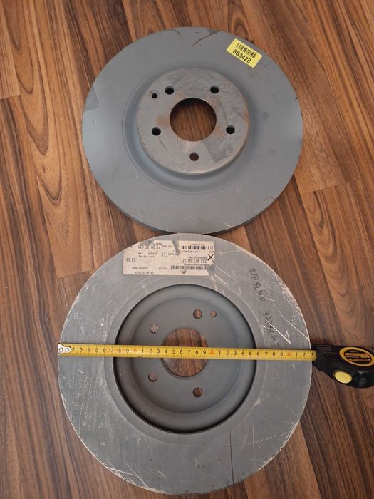 Set discuri frana fata A2034210412 originale Mercedes W203, CLK 209