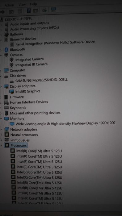 Lenovo ThinkPad L14 5 Gen / i5 ULTRA 125U / SSD 256GB / 16GB