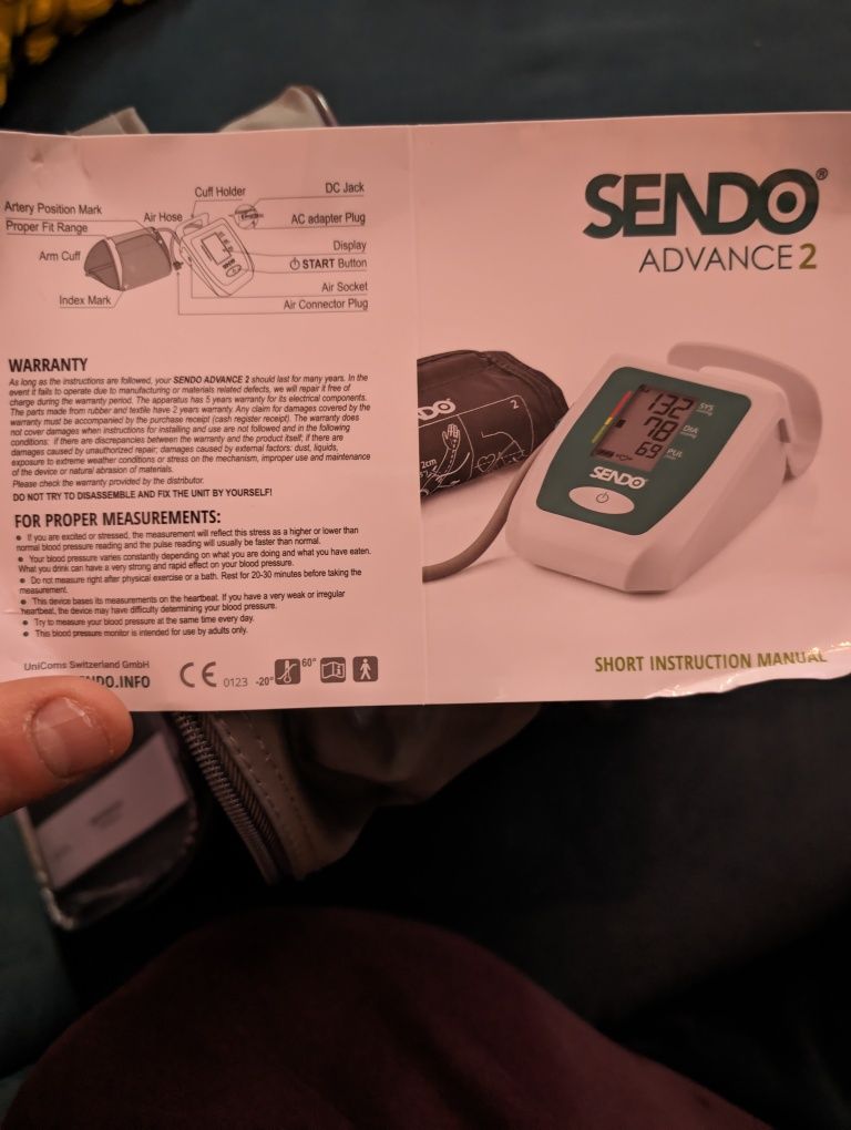 Апарат за кръвно SENDO