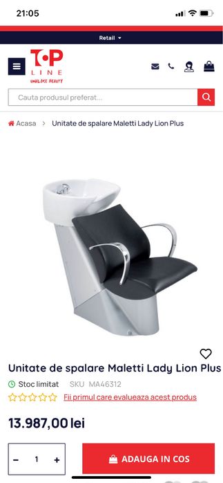 Mobilier Saloon Coafura