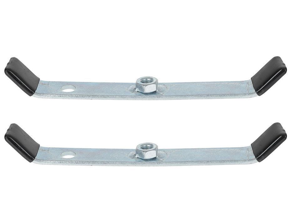 Set de 2 cleme pentru fixarea scarii pe portbagajul auto de plafon