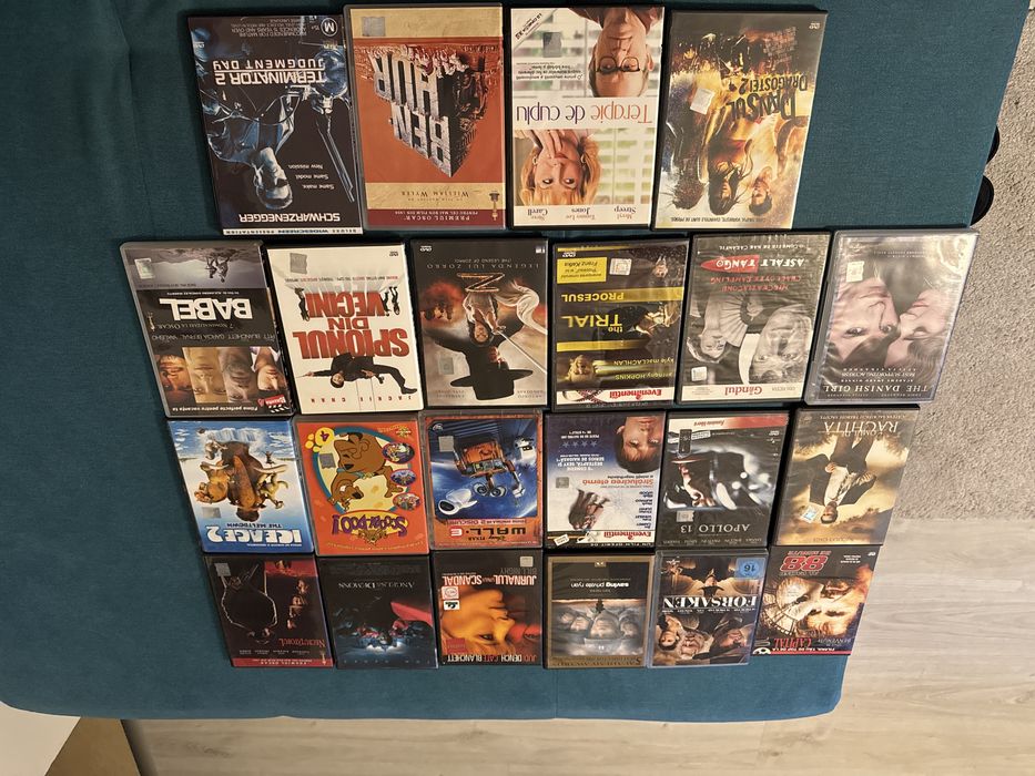 Lot filme DVD, genuri diverse