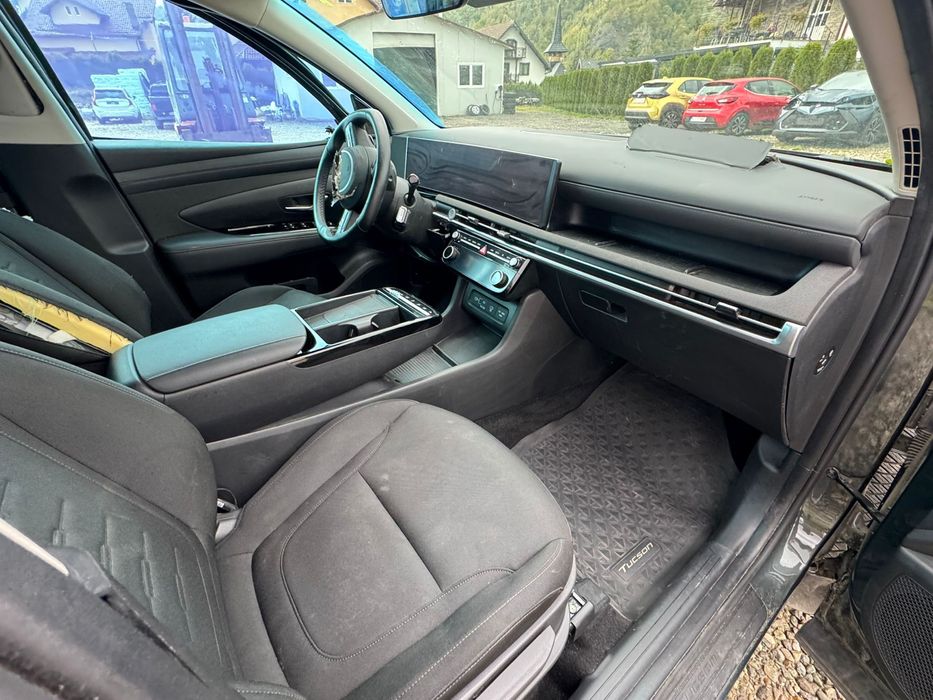 Hyundai tucson hybrid avariat