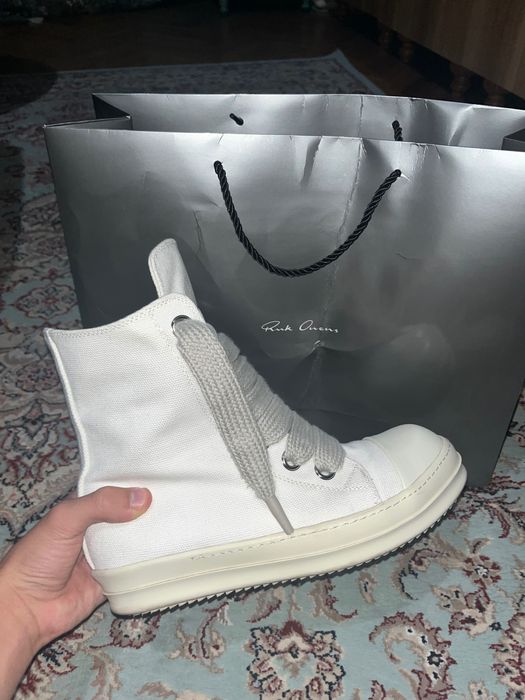 Rick owens ramones jumbo lace