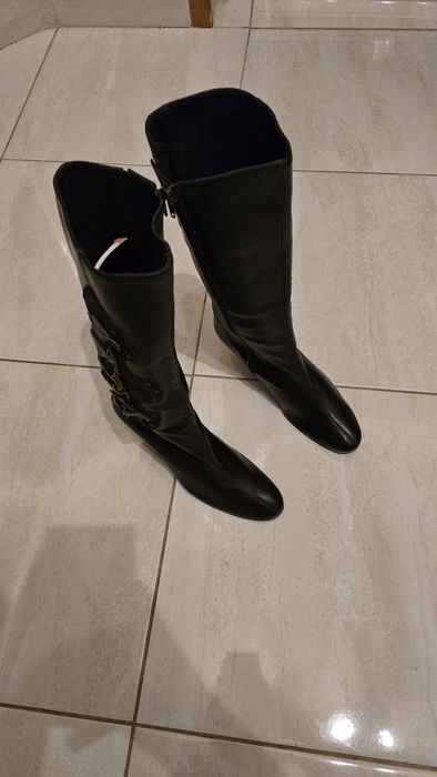 Cizme din piele naturala Patrizia Rigotti marimea 39