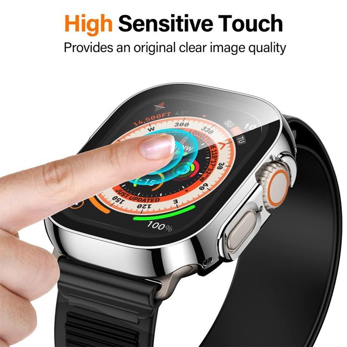 Apple Watch Ultra / Series 11 10 / SE / Удароустойчив кейс с протектор