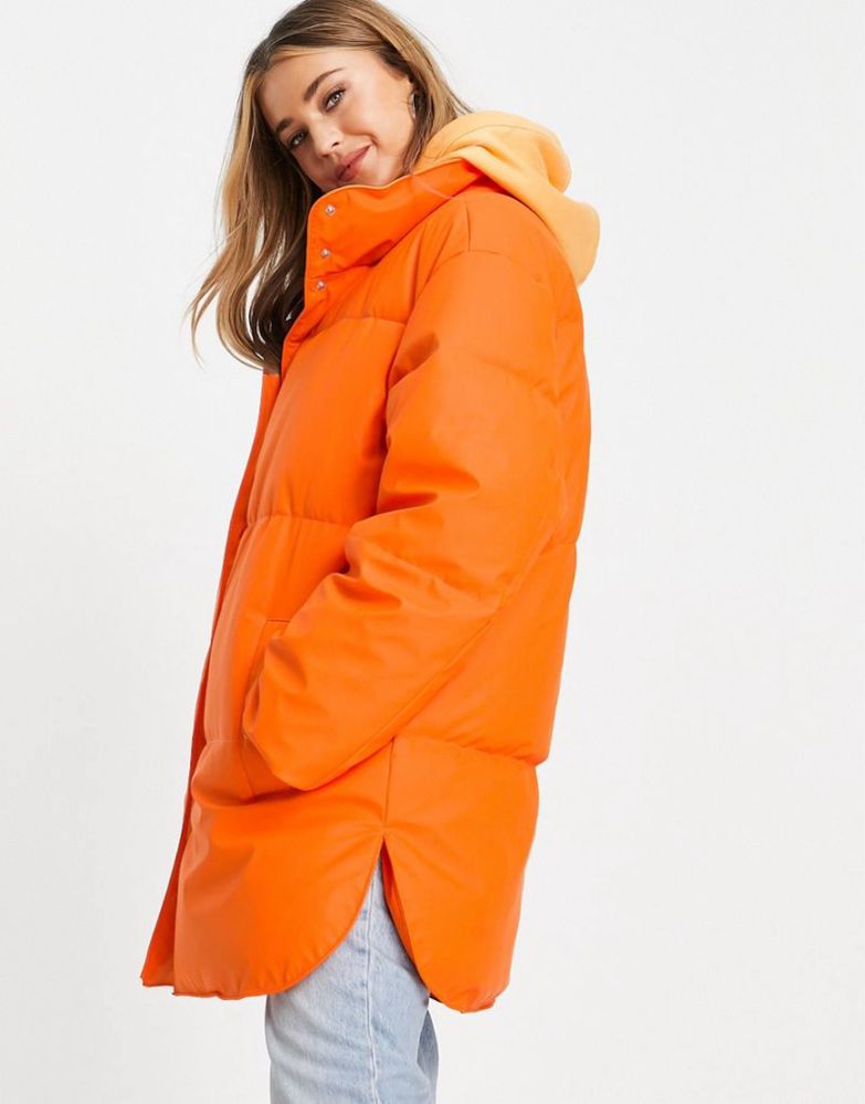 Стильная оранжевая куртка ASOS DESIGN