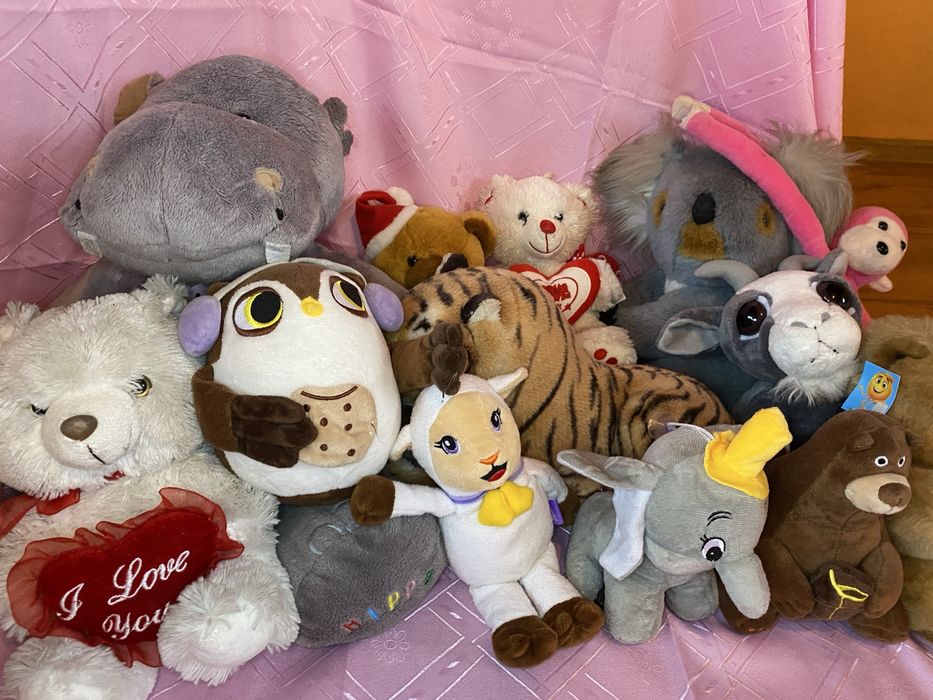 Плюшени играчки в перфектно състояние