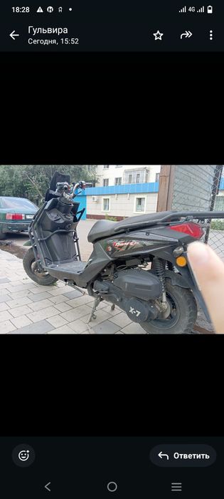 Мопед самурай сатылады.
