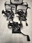 SET 3 Mulinete Crap SAIMINO GK 5000 12 Rulmenti NEW 2025