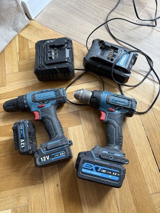 Set complet 2 filetante erbauer bormasina