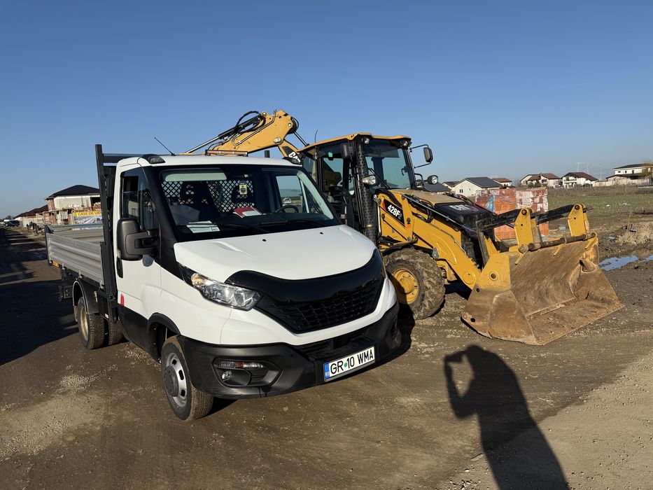 Inchiriere Buldo/Buldoexcavator, Transport Balastru,Nisip..Bragadiru