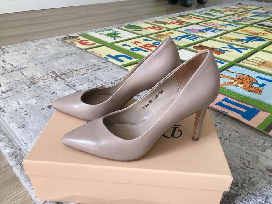 Лодочки кожаные в отличном состоянии