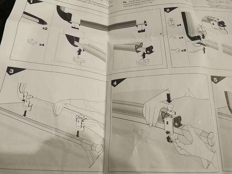 THULE 746 багажник за ски и сноуборд със заключване