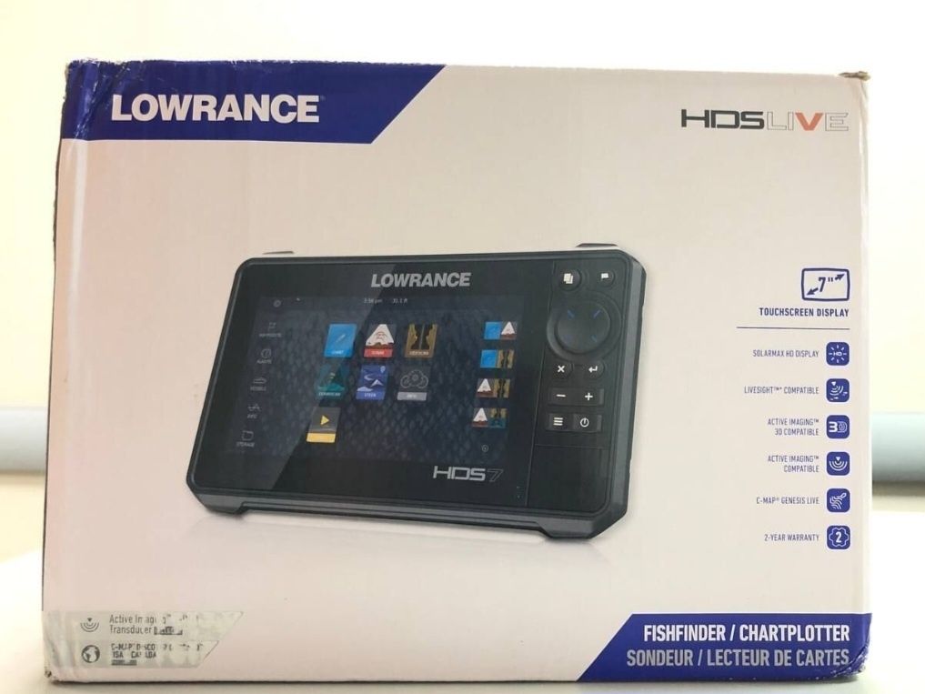 Эхолот Lowrance HDS 7 Live с датчиком  Active Imaging 3 in 1