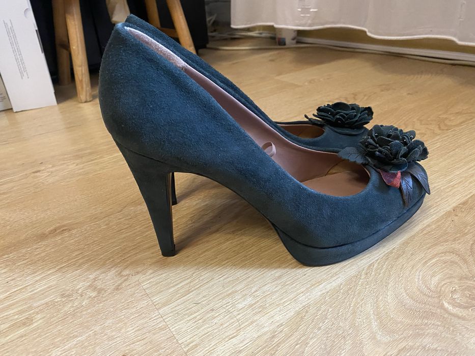 Pantofi toc piele mar 40