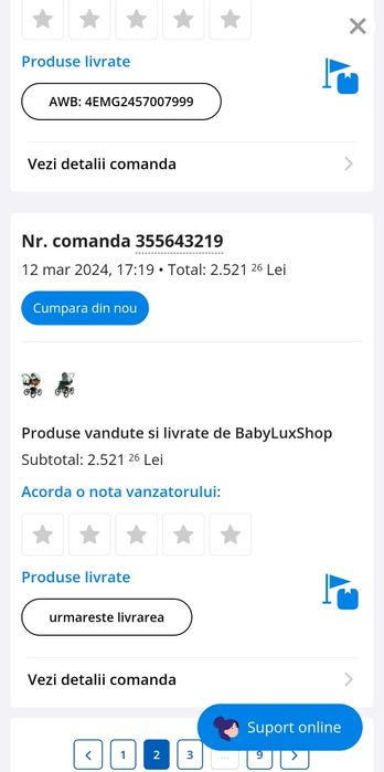 Carucior sport si landou ca nou