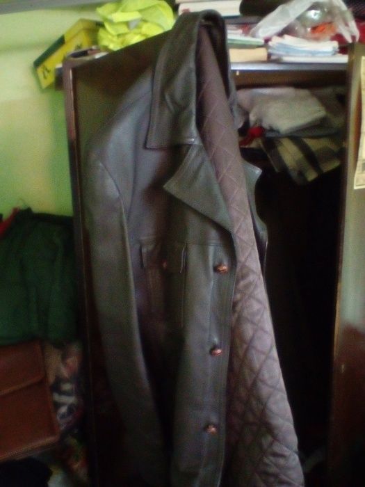 geaca piele naturala de vițel, stare f buna!