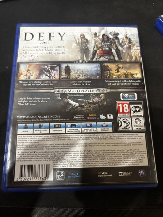 AssassinS Creed Black Flag ps4