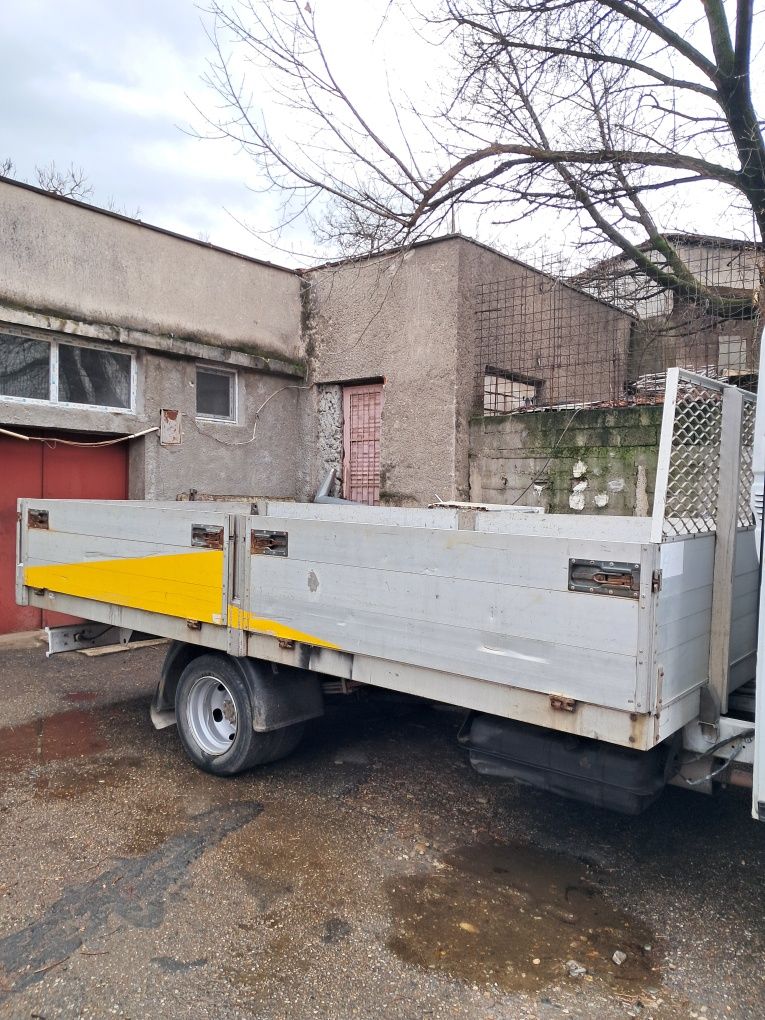 Benă platformă aluminiu Iveco Daily 4,50 m