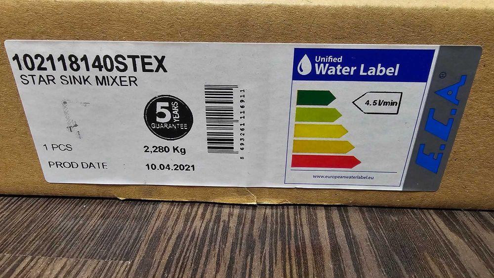 Vand baterie spalator bucatarie ECA Star Sink noua