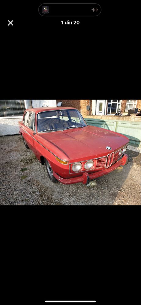 Vănd bmw 1800 1967