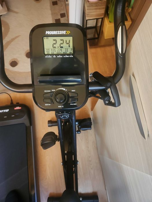 Bicicleta fitness pliabila PROGRESSIVE XF700, volanta 1.5 kg,