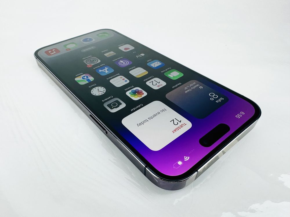 Apple iPhone 14 Pro Max 128GB Deep Purple Перфектен! Гаранция!