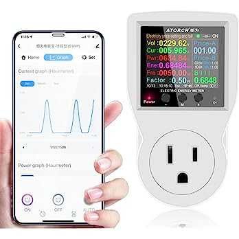 Двутарифен 100Amp Wi-Fi SMART ЕЛЕКТРОМЕР Прекъсвач предпазител 5-в-1