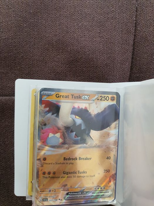 Great Tusk EX pokemon карта