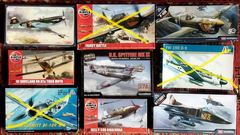 конструктор модель самолёта бомбардировщик Бофайтер 1/72 Англия!