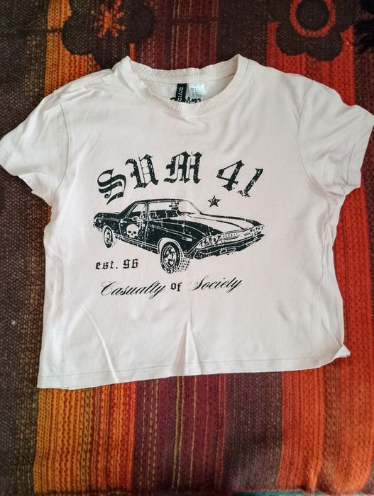Tricou fete,roz, H&M