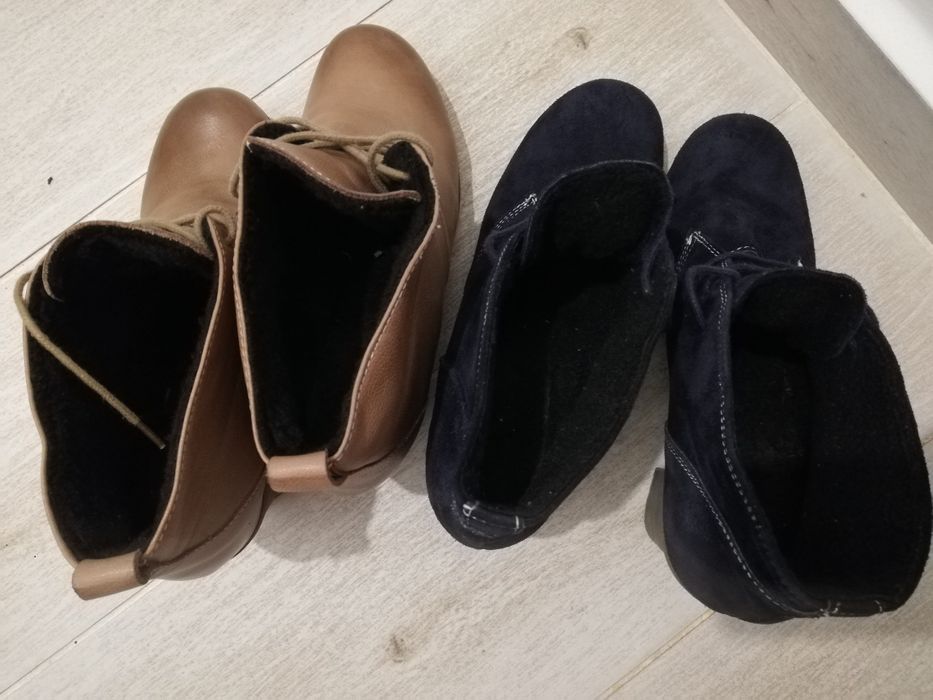 Ghete dama din piele intoarsa nr. 38