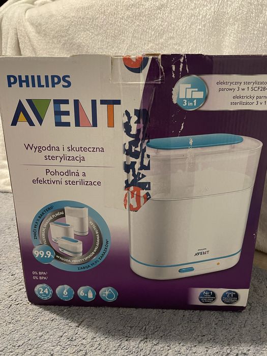 Philips Avent SCF 284 - стерилизатор за бебешки бутилки и биберони