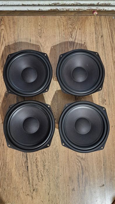 Set 4 difuzoare bas elac/westra( technics,akai, saba,pioneer)