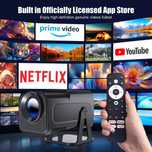 Videoproiector Smart Magcubic HY320NTV, Licenta Oficiala Netflix,1080p