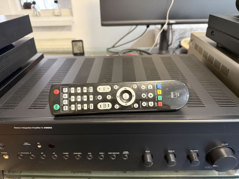 Amplificator NAD C356BEE,120W/4/80W RMS/8,Telecomanda,Optical In,USB