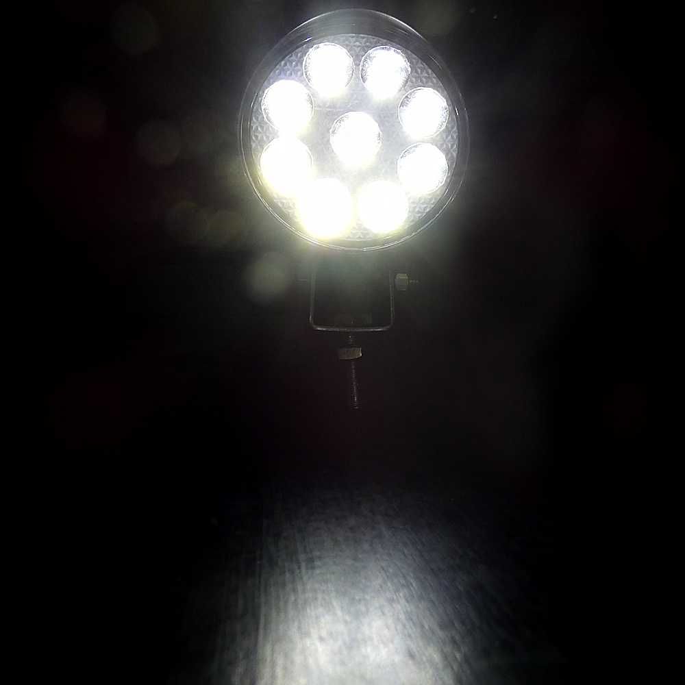 Мини фар Прожектор 27W ЛЕД бар светлина фар дневни светлини халогени
