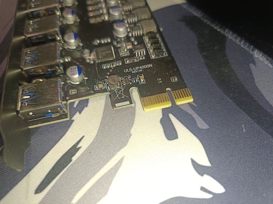 Pci-E USB extender Plug & Play