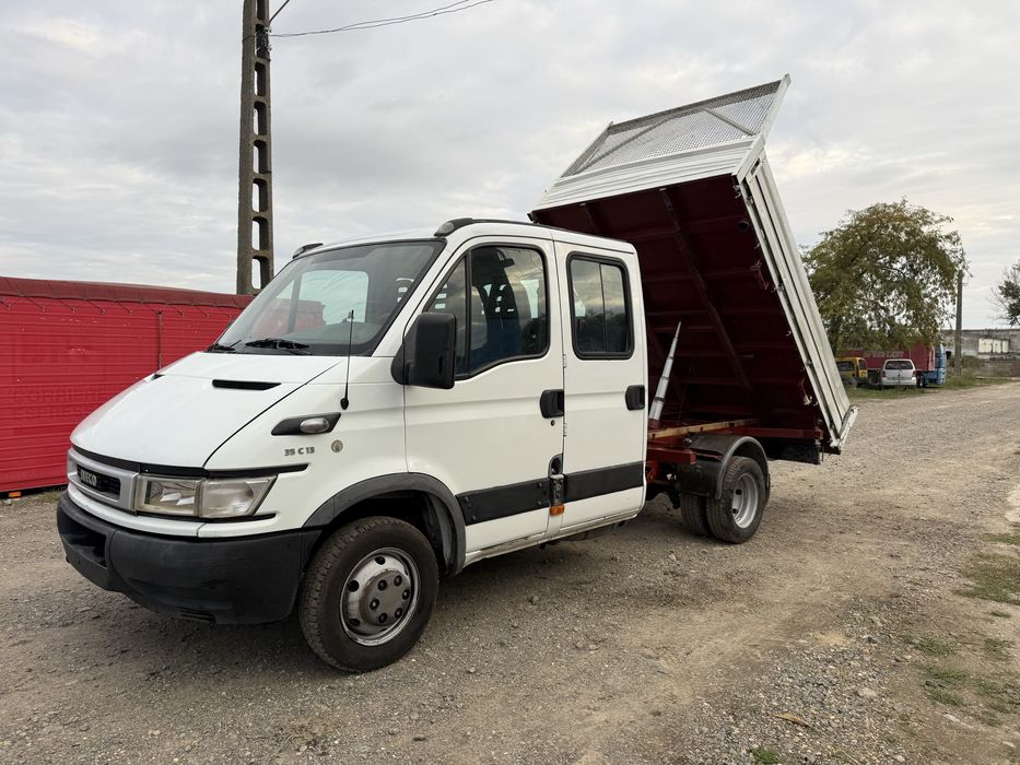 Iveco Daily 35c13 !! Basculabil !! AC !! Recent adus it  !! 7 locuri