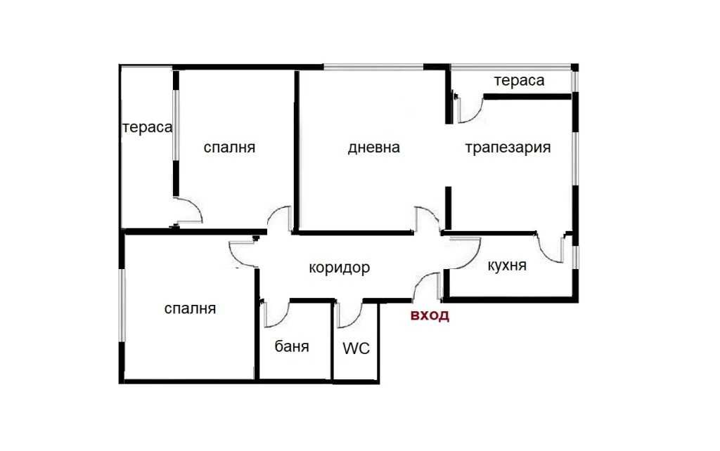 Четиристаен апартамент за продажба в Център на град Бургас